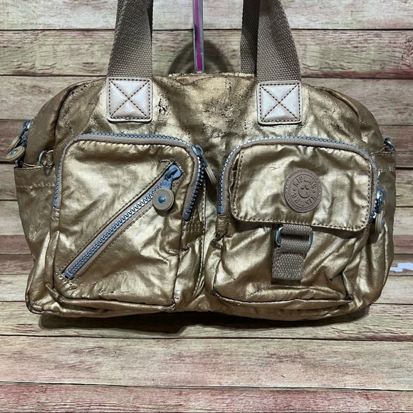 Kipling Gold Defea Hand Bag - Picture 2 of 7